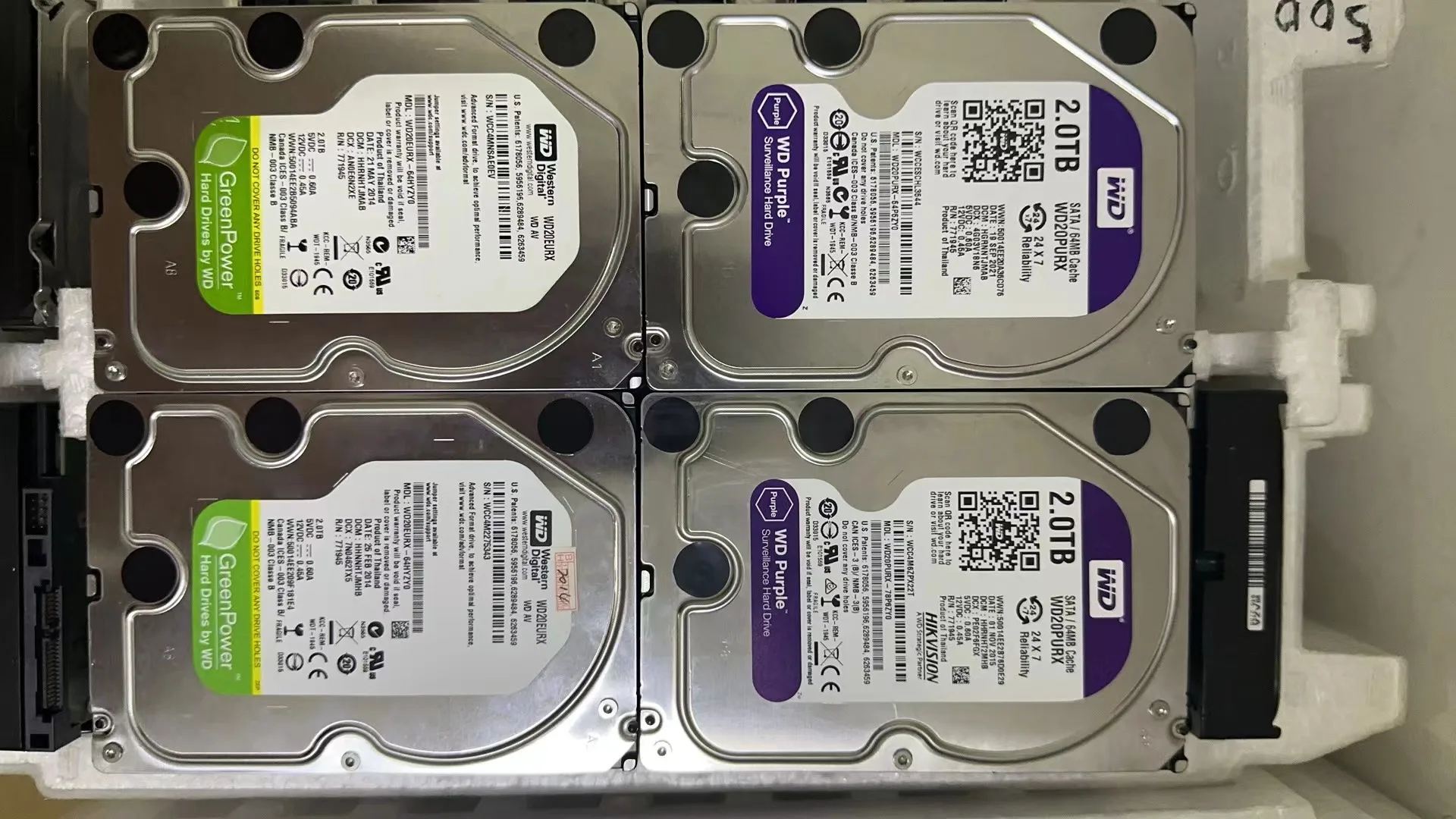 Original Hard Drive HDD 1tb 2tb 4tb 6tb 8tb 10tb 14tb 16tb 18tb 20tb 300tb 500gb USED Hard Disk 3.5 Inch HDD For PC