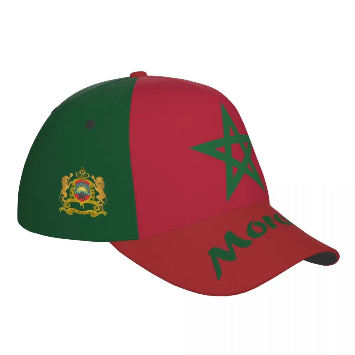 Morocco Flag Cool Moroccan Outdoor Sport Caps Baseball Hat Men Women Visor Cap Baseball Cap Street Hip Hop Caps golf hat men