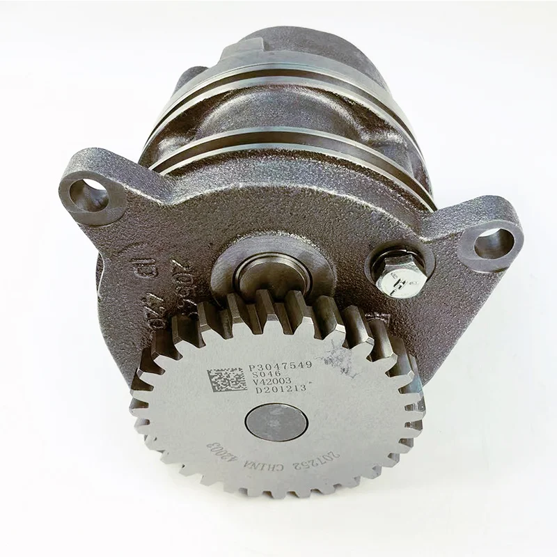 قطع غيار محرك K19 البحرية الأصلية 3047549 مضخة زيت التروس لحفارة الجرافة