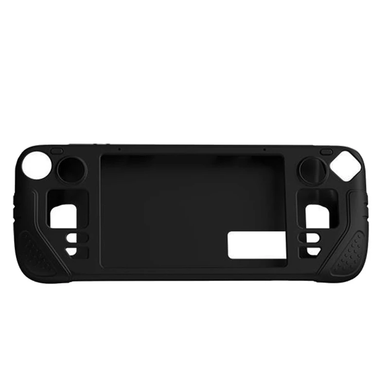 Black Console Soft Protective Shell Anti-Drop Cover For Steam Deck Game Accessories