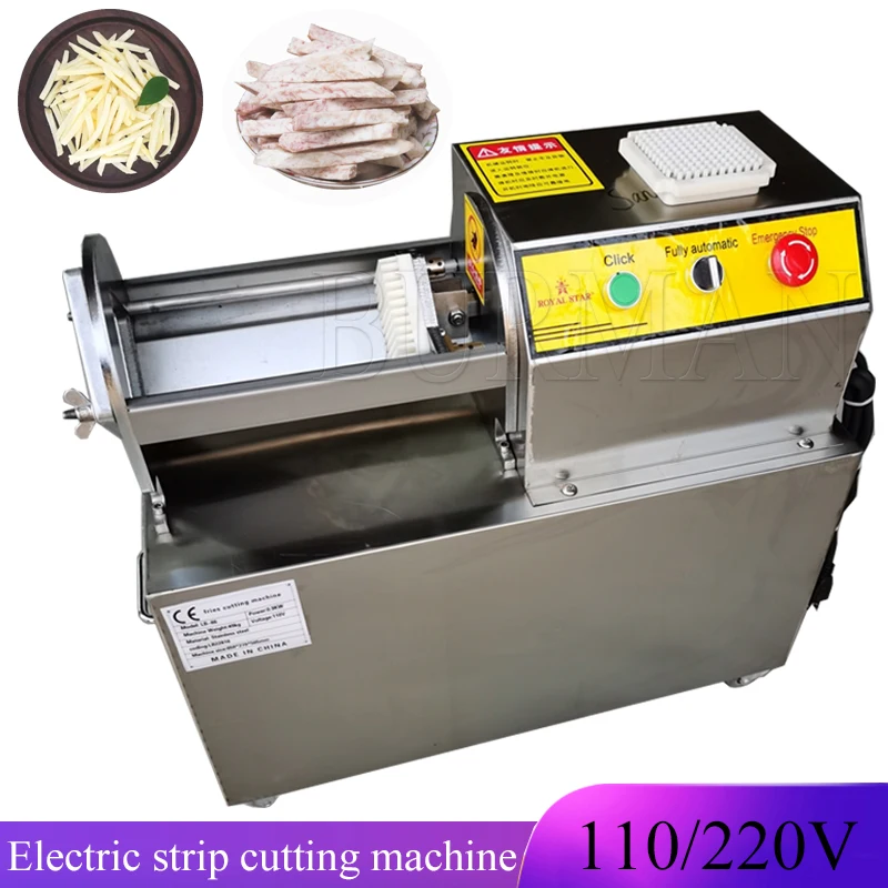 

Commercial Vegetable Cutting Machine Domestic Potato Electric 110V 220V