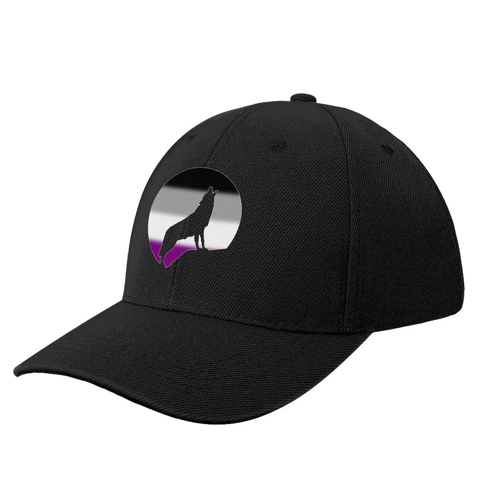 

Asexual Howl Baseball Cap funny hat hiking hat Big Size Hat Woman Hats Men's