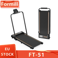 Formill FT-51 2in1 Walking Pad Treadmill, 2.5 HP Motor, LED Display, 265lbs Max. Load, 1-10km/h Running Speed