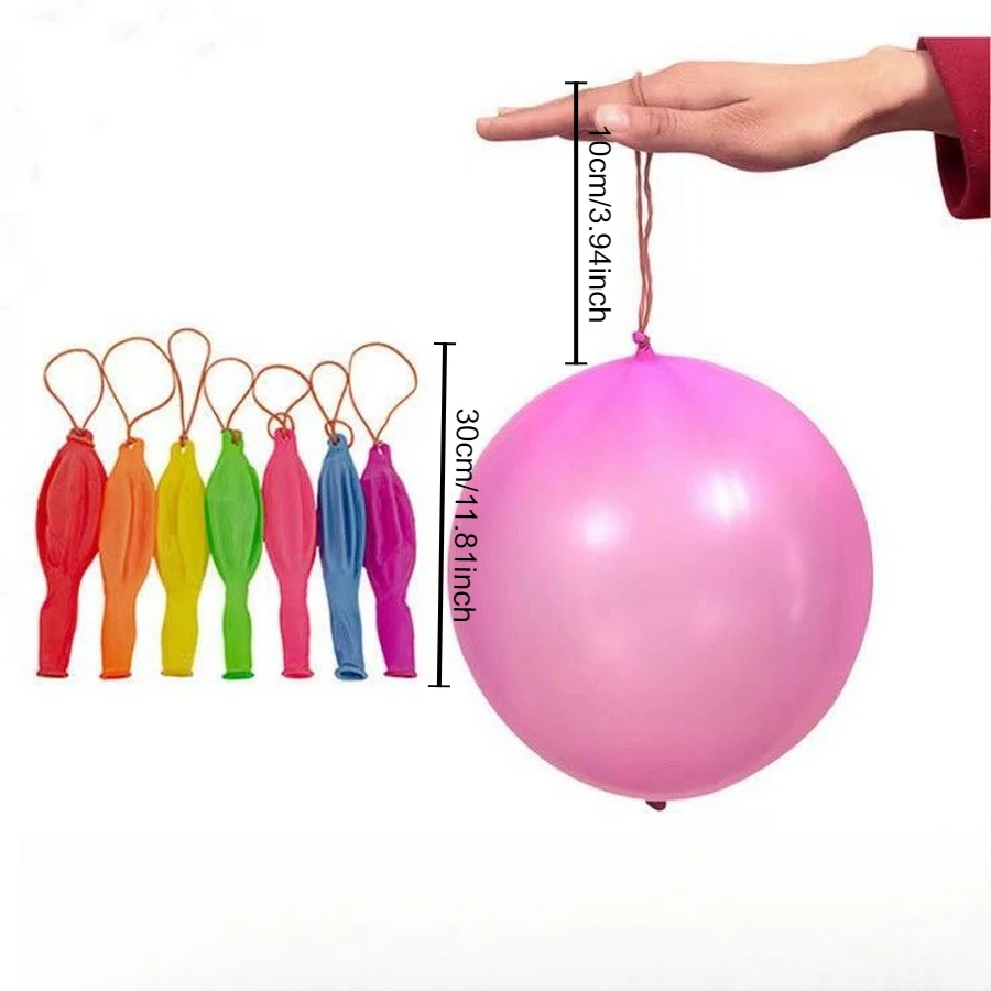 10pcs Heavy Duty Punch Balloons - Perfect For Birthday Parties, Creative Gifts & Outdoor Fun!