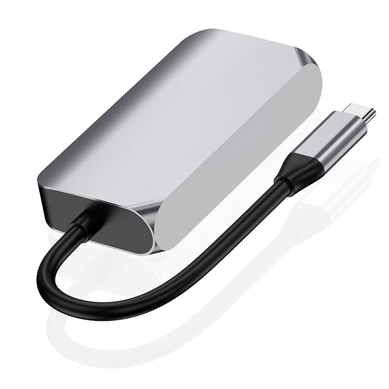 Type-C Dock Expands USB C 3.1 To HDMI VGA Hub Multifunctional Wired 4K Adapter Splitter for Macbook Air Pro Samsung