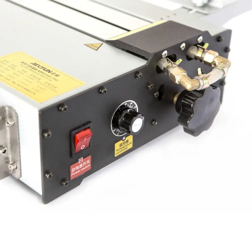 27" Acrylic Plastic Bending Machine 110V Lightbox PVC Bender Infrared Ray Heater Angle Length Adjustable Circulating Water