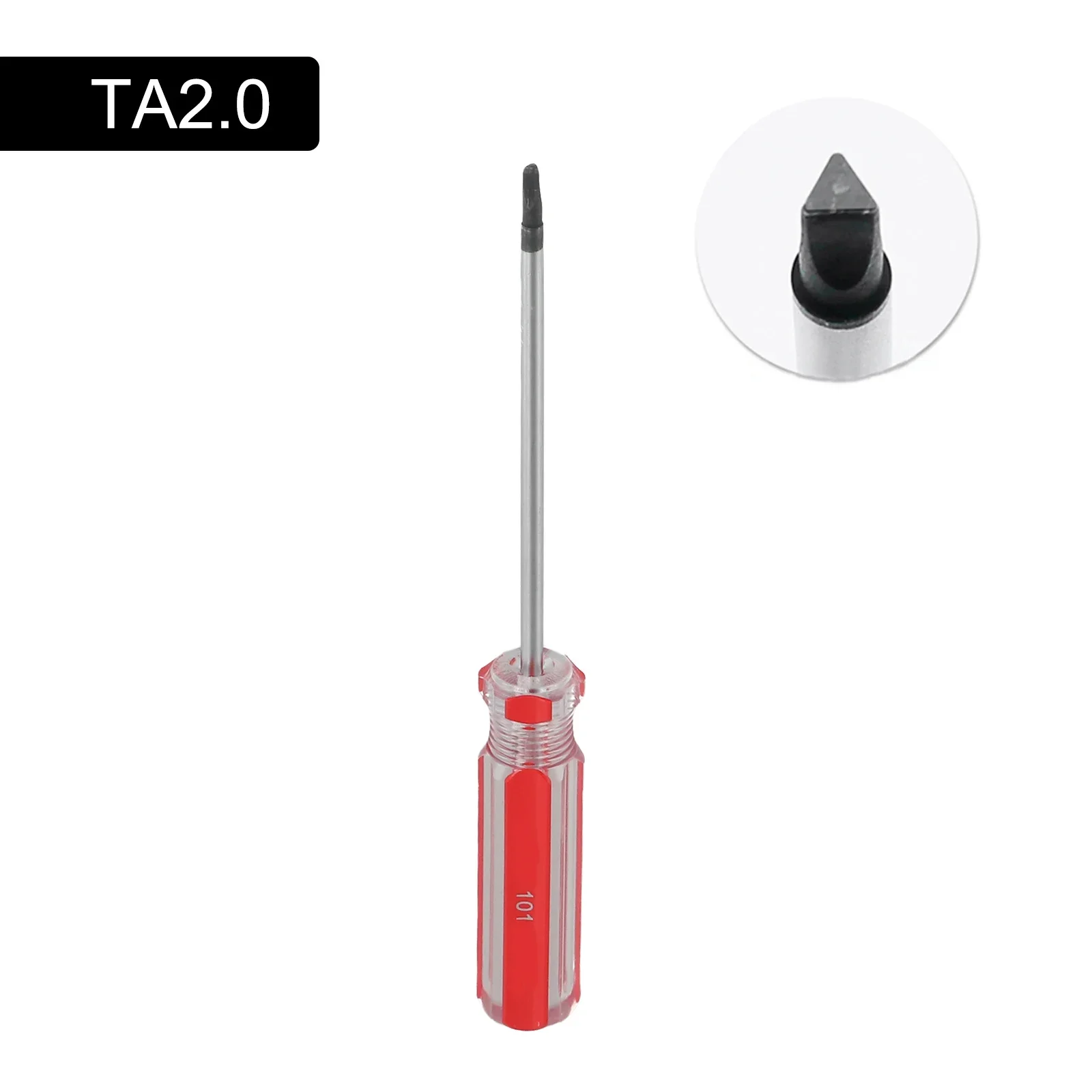 1Pc TA1.8-4.2 Triangle Drive Screwdriver Chrome Vanadium Steel Repair Tool Hand Tool Accessories For Electrician