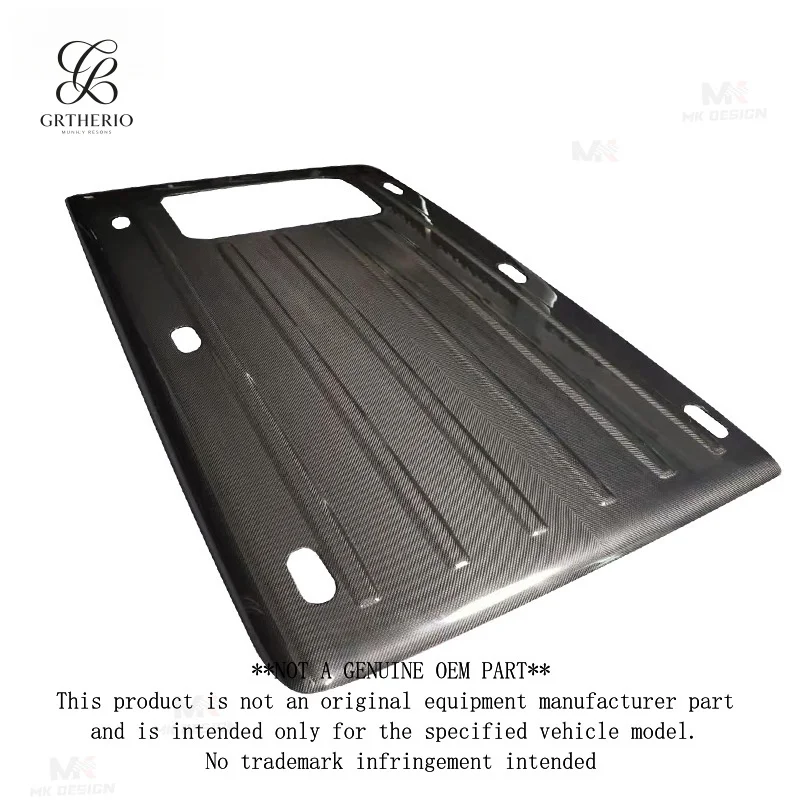 For Mercedes-Benz G-Class W464 G350 G400 G500 G63 Carbon Fiber Roof Protector Car Top Cover Exterior Styling Part