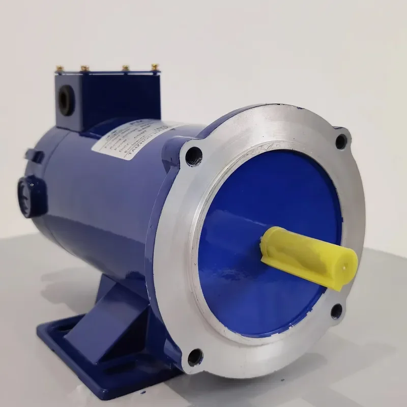 24V DC Permanent Magnet Motor 3/4HP 1750RPM NEMA 56C Frame TEFC Enclosure High Torque Industrial Electric Motor for Machinery