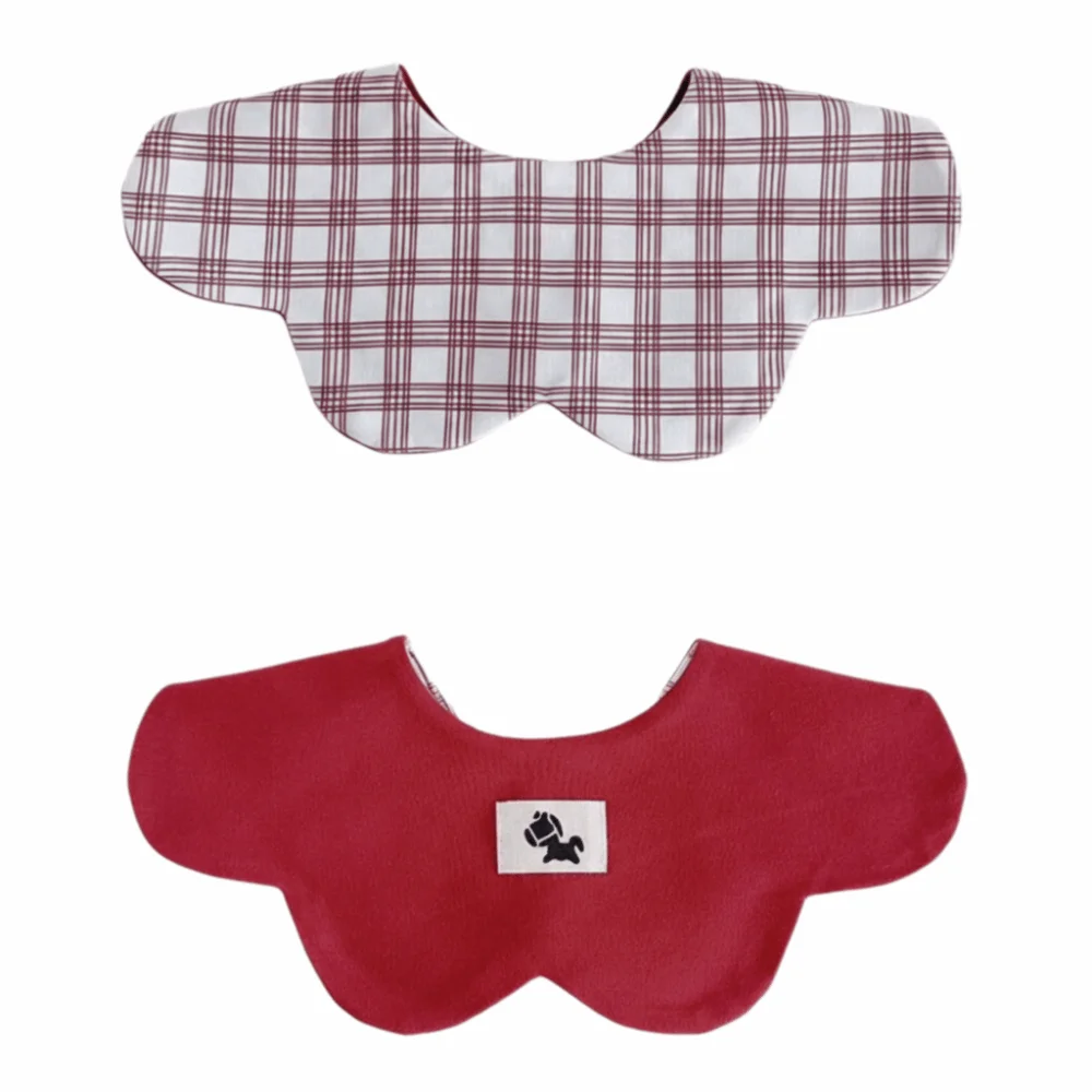 

Удобный детский нагрудник с мультяшным рисунком, хлопковый, двусторонний, впитывающий, гипоаллергенный, для прорезывания зубов, для кормления малышей