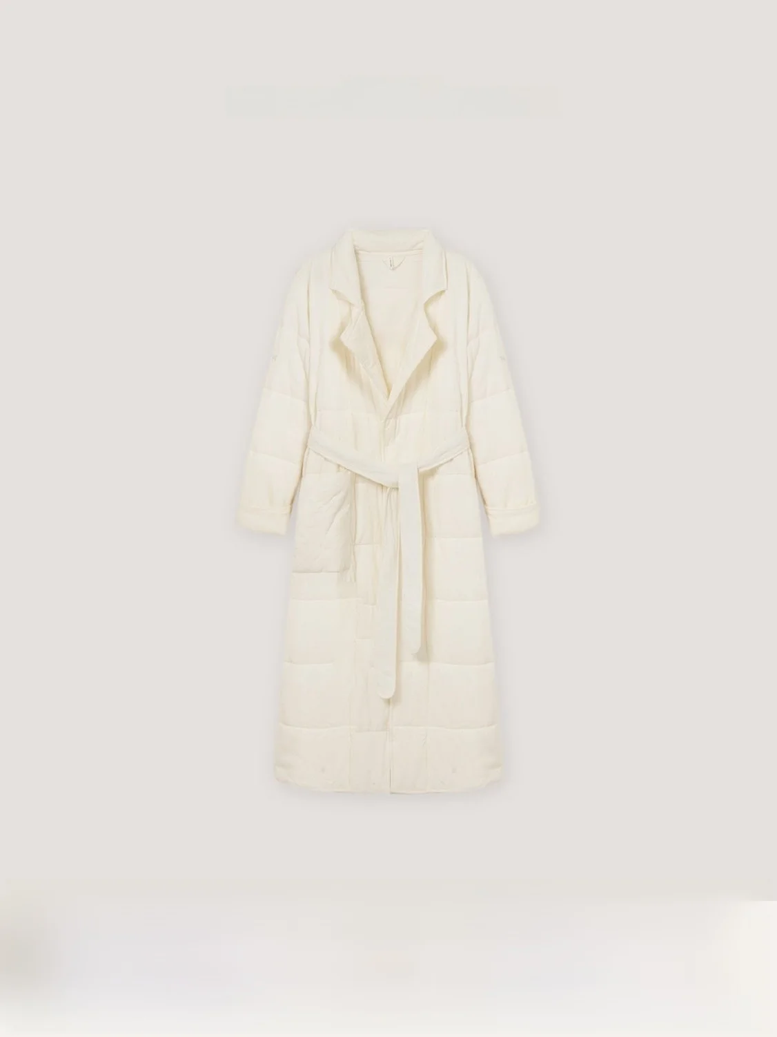 

Ele Simple Long Cotton Robe Sle Spwear with Eye Mask Waist Belt for Women Autumn Season Faion Ladies' Clothing