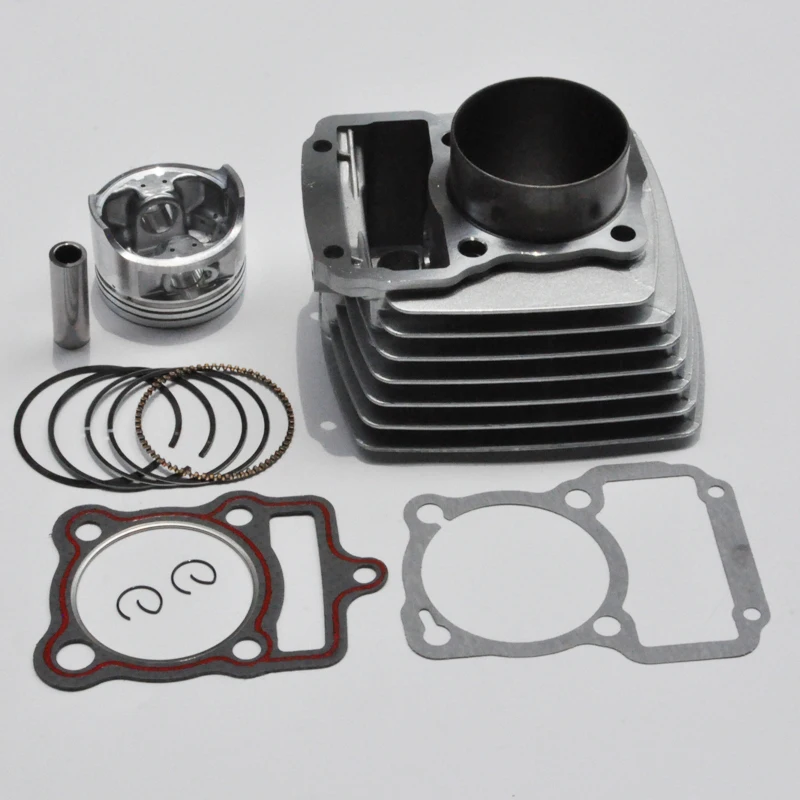 63.5MM Big Bore Motorcycle Cylinder Piston Top Engine Parts Kits Set For Honda CG200 200cc CG 200 QJ200 LF200 DY200 wind cooling