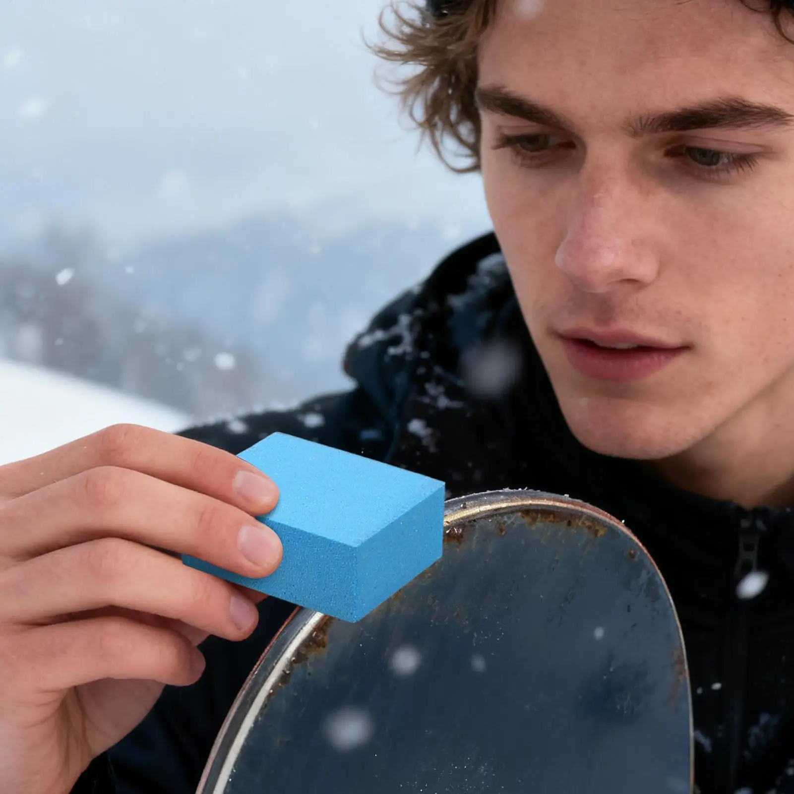 

Ski Tuning Stone Rubber Abrasive Block for Ski Snowboard Edge Grinding & Polishing, Competition Preparation & Daily Tool