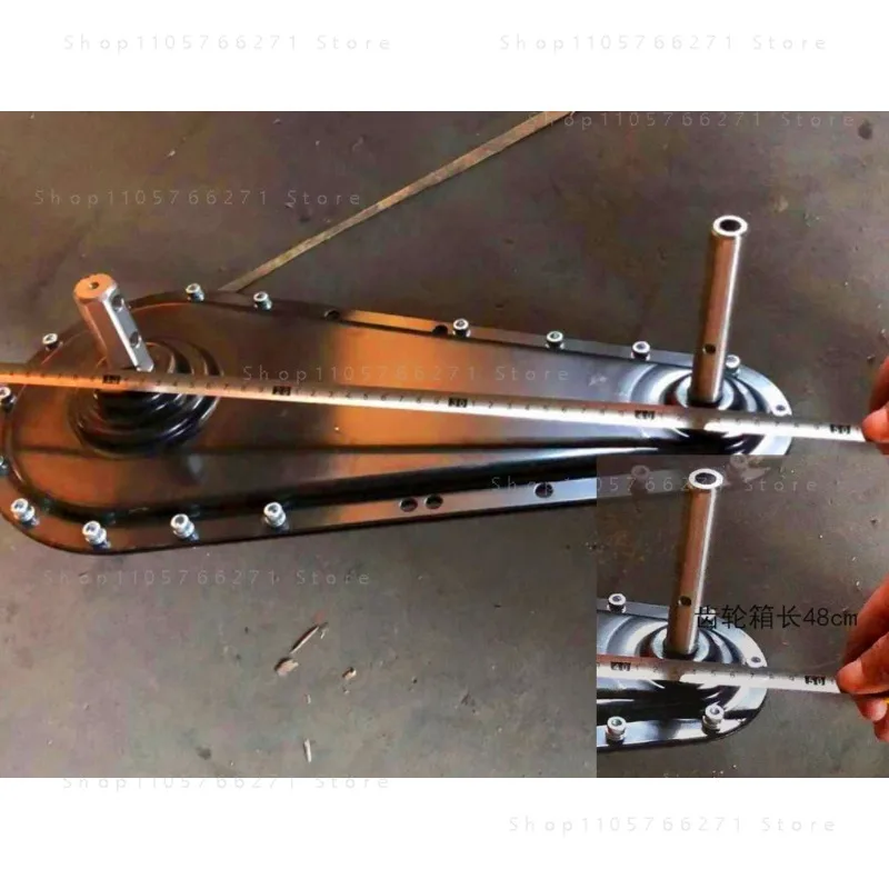 for 901 Engine Gearbox Micro Tiller Rotary Tiller Scarifier Gearbox Chain Box Agricultural Base