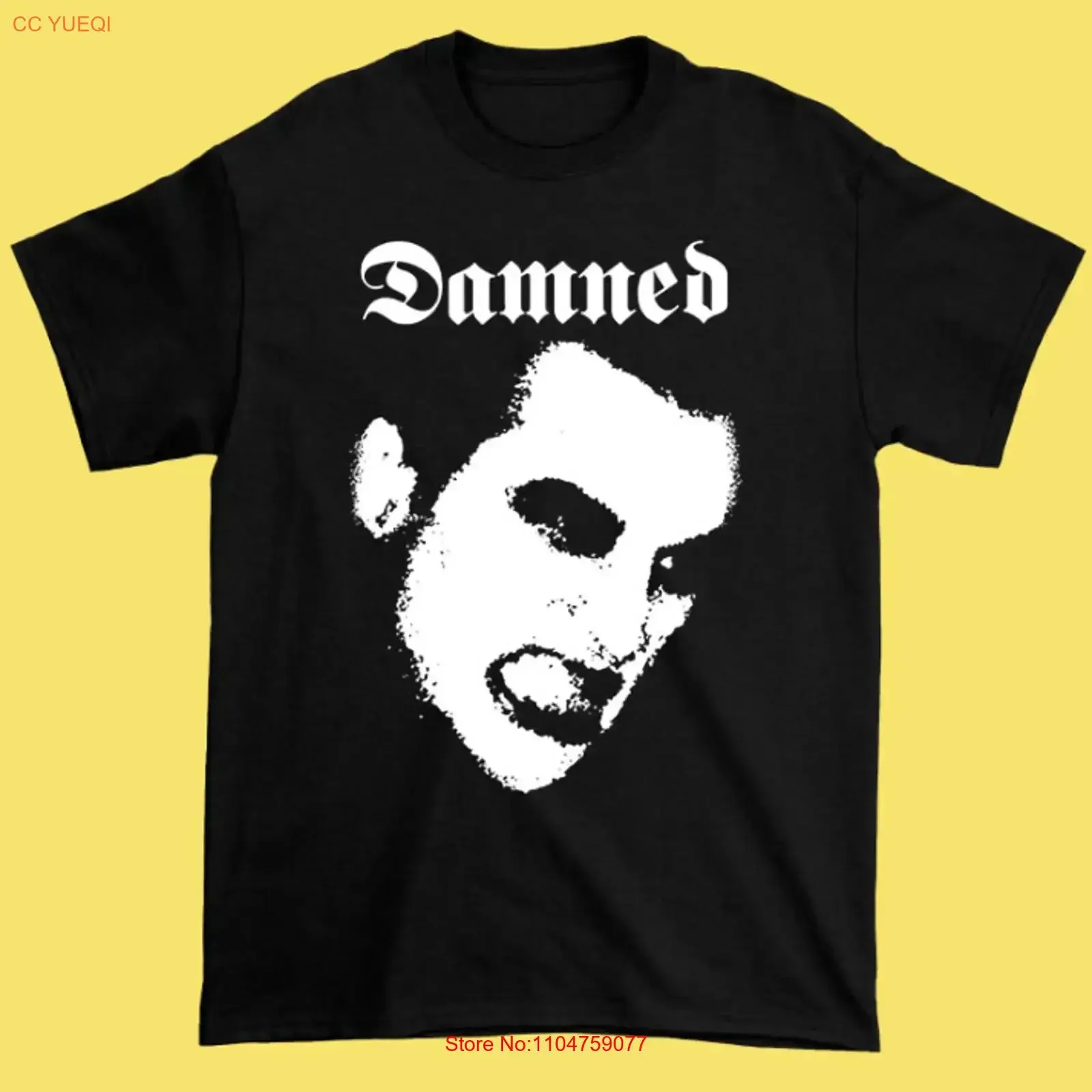 The Damned T shirt new best gift fro mom dad vintage Washed graphic streetwear Versatile fashion designer clothes Soft