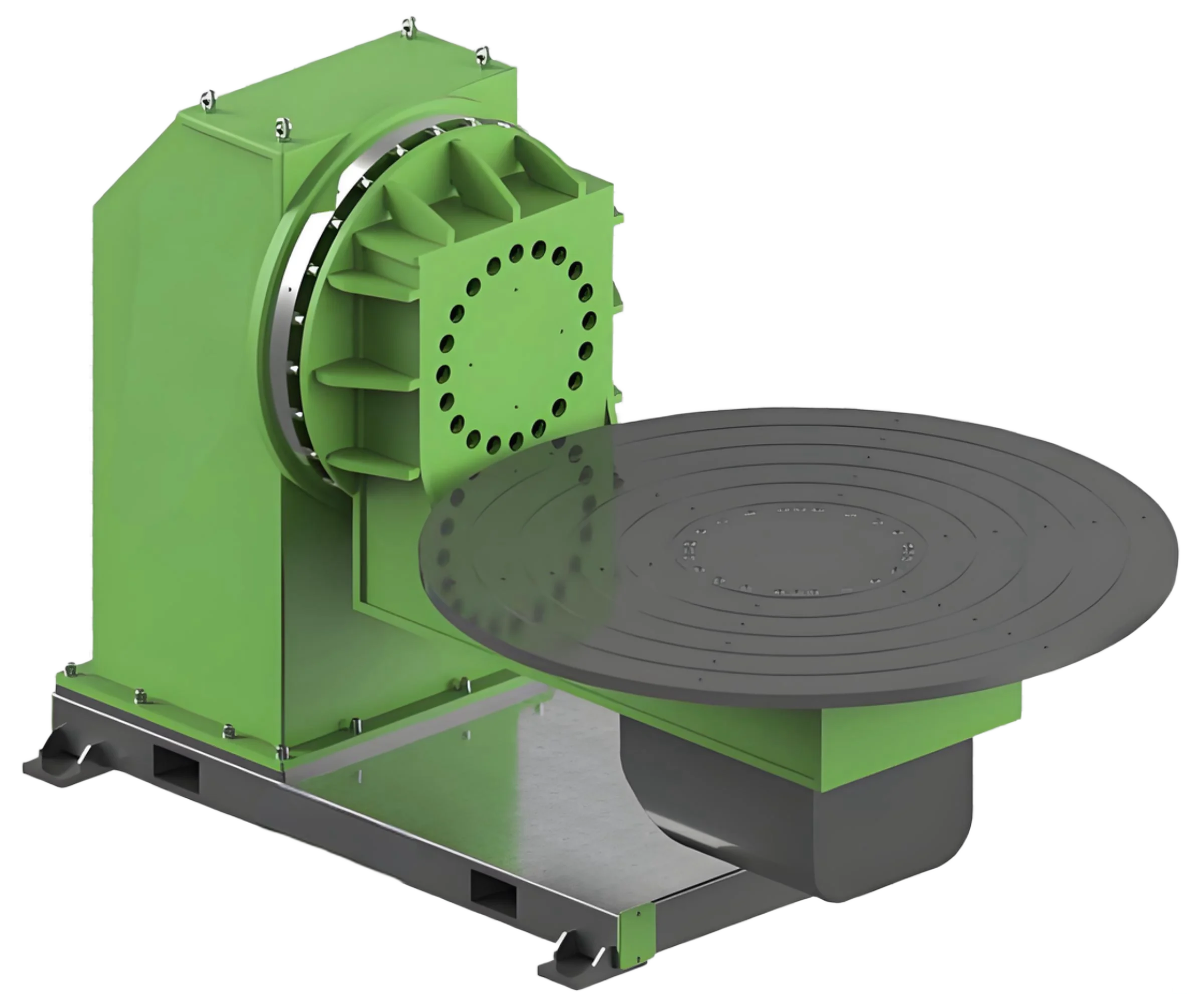 Double Axis L-shaped Positioner, High-precision Robot Welding Positioner, Automatic Flipping Positioner