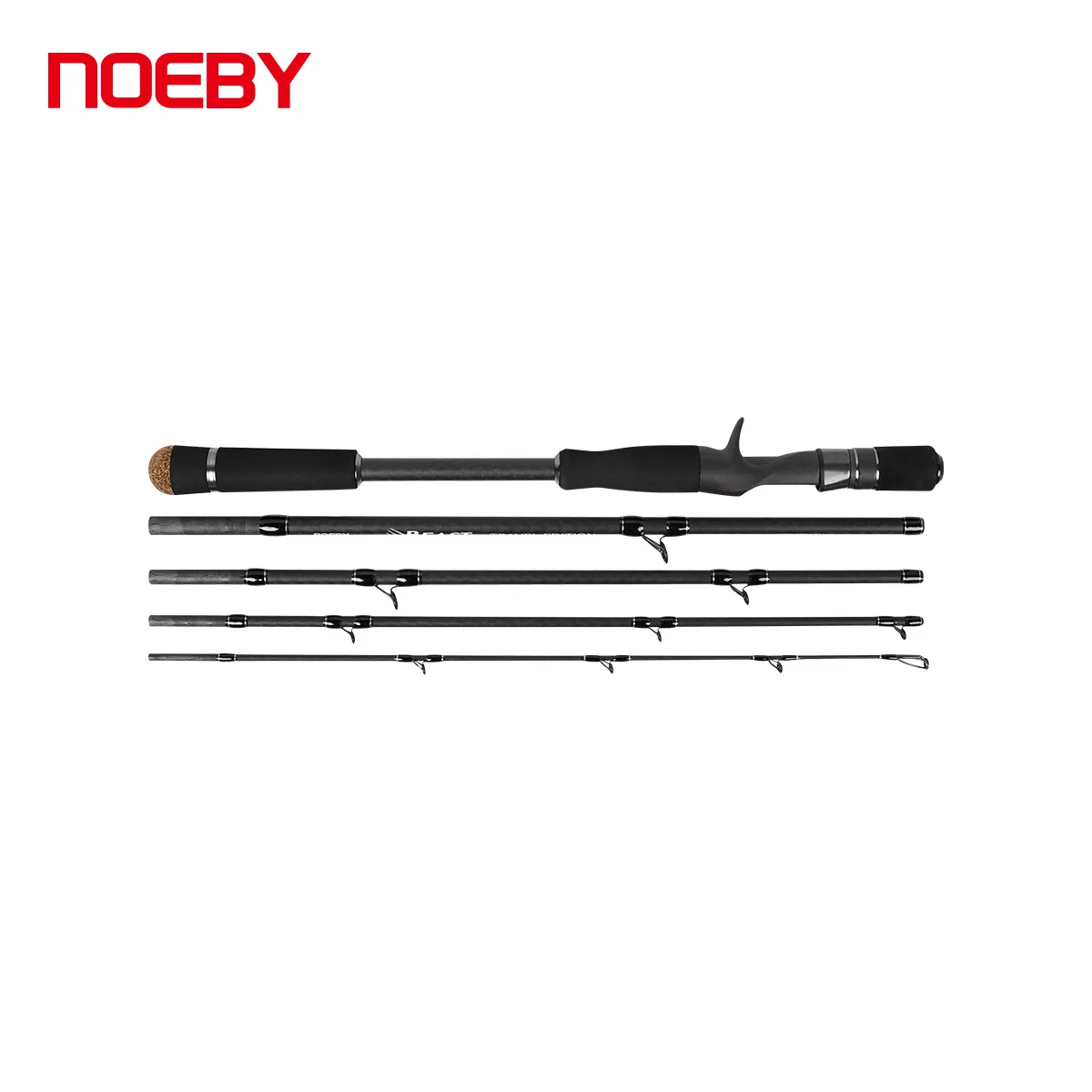 NOEBY Beast Predator Ă©dition de voyage canne Ă pĂȘche 1.83m 2.13m filature coulĂ©e Fuji Toray poisson-chat Predator cannes Ă pĂȘche portables