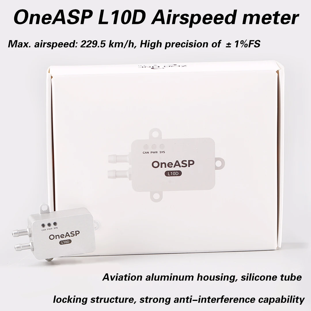 Zero One OneASP L10D PX4 Airspeed Sensor High Precision Low Temperature Drift for Drones And Aviation Equipment