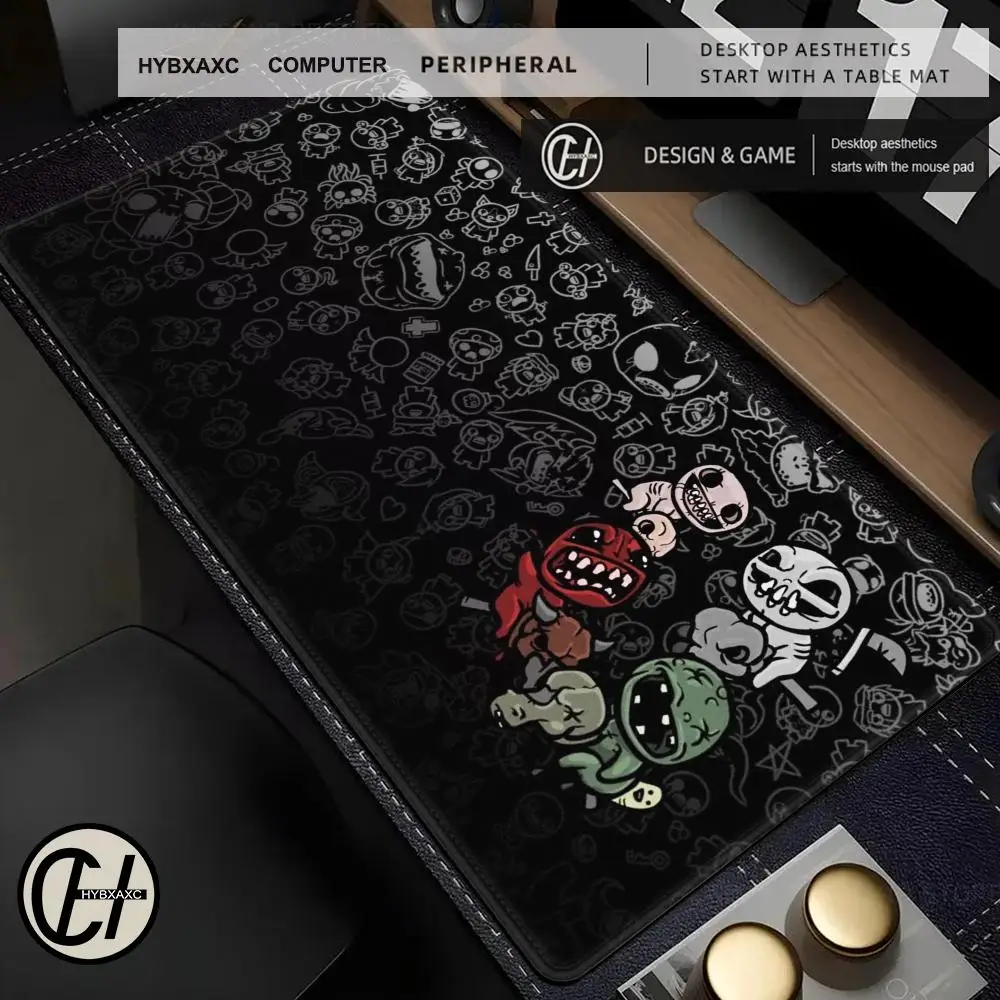 Many Picture Gaming The Binding of Isaac Mouse Pads Extended Gaming Keyboard Mats Large 90x40cm XXL Gamer Mousepad