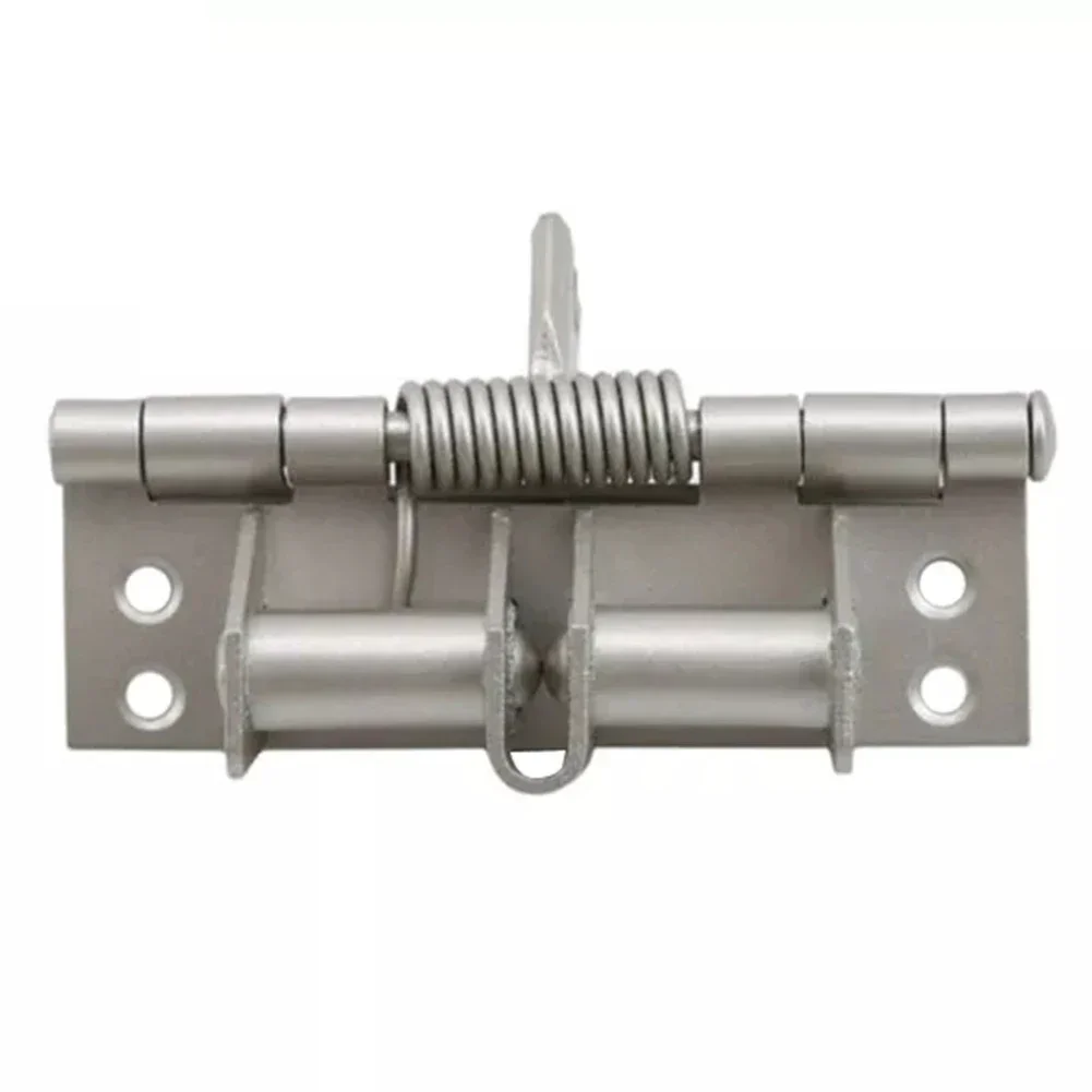 Multifunctional Door Closer Automatic Closing Hinge Buffer 4-inch Invisible Door Spring Hinge 90 Degree Right Angle Locator