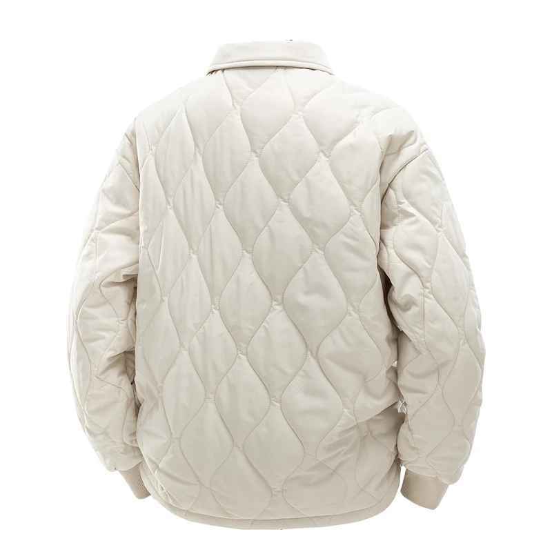 Winter Lapel Comfortable Solid Men Jacket New Fashion Thicken Casual Versatile Coat Outdoors Simplicity Loose Keep Warm Parka