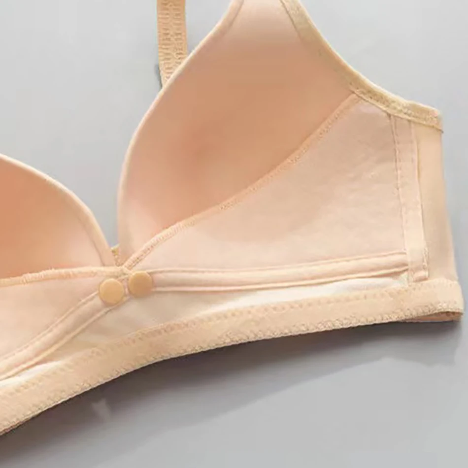 Reggiseno per allattamento da donna, elegante e pratico, coppe sottili e apertura frontale dopo il parto, facilita i comodi reggiseni per l'allattamento al seno