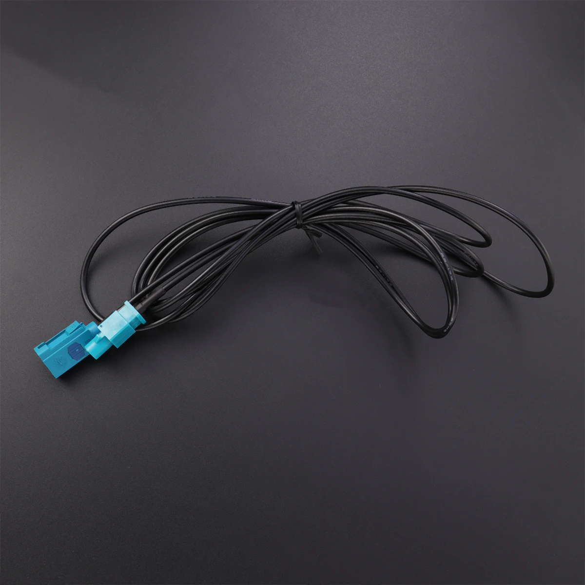 

1pc Car Gps Antenna Extension Cable Signal Amplifier Universal Fit Windshield Mount Signal Device For Gps Receiver Black