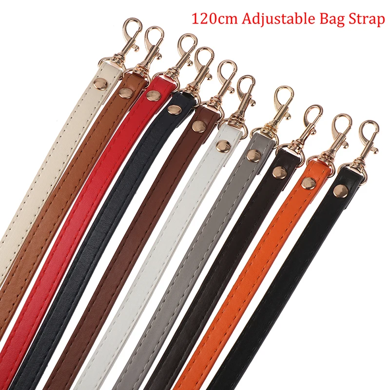 120cm Adjustable Women's Shoulder Strap Replacement PU Leather Bag Shoulder Strap Bag Strap Crossbody Bag Accessories Hot Sale
