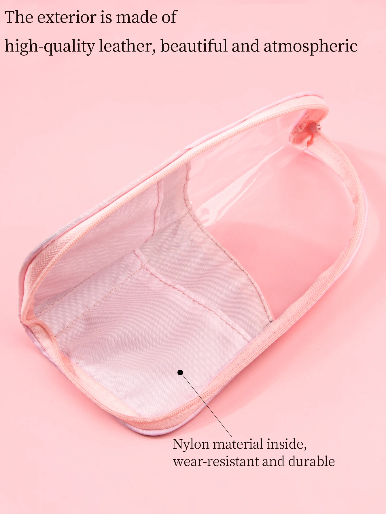 Estuche para brochas de maquillaje, soporte para brochas de maquillaje, bolsa de cosméticos impermeable de viaje, taza de maquillaje plegable de pie con cremallera