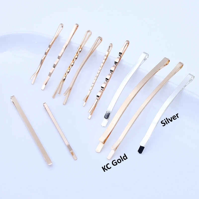BoYuTe (100 Pieces/Lot) Metal Iron Hairpins Factory Supply Diy Hair Accessories Handmade Materials