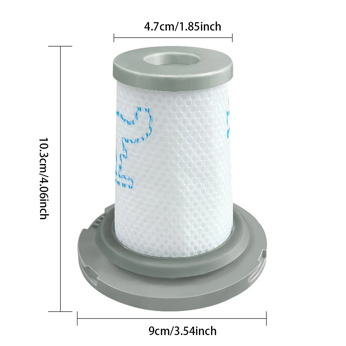 ZR009006 Replacement Filter for Rowenta X-PERT 6.60 X-Force Flex 8.60 RH9611 RH9637 RH9638 RH9639 RH9677 RH9680 RH6821 RH6878 image 3