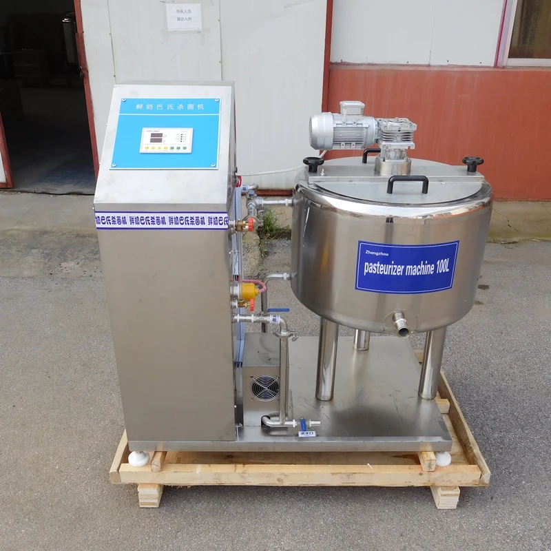 profession quality small automatic 100L pasteurization milk machine in ethiopia dairy machinery equipment pasteurized milk