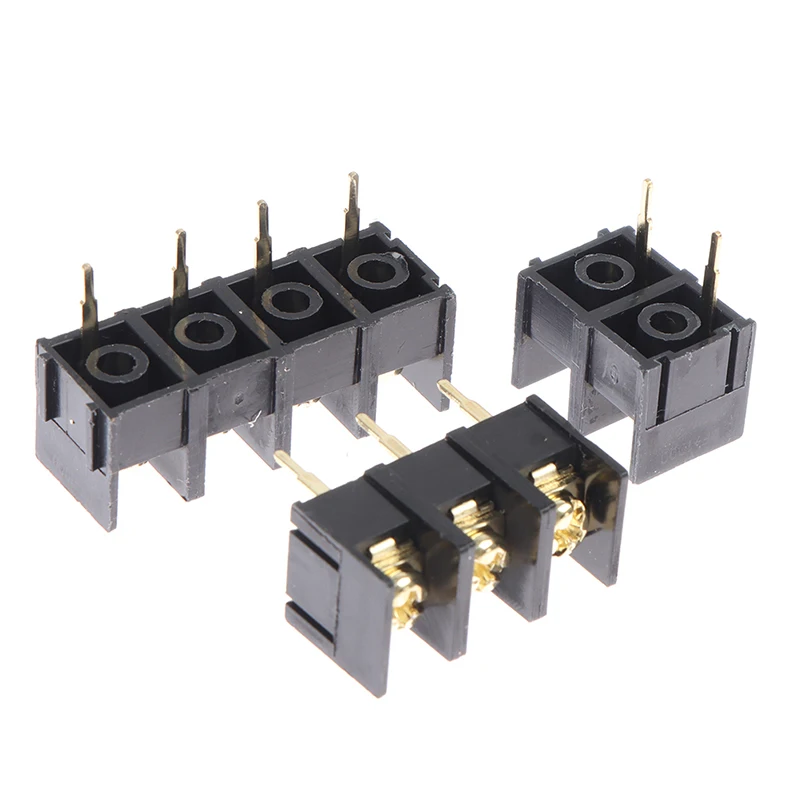 10pcs KF1000 2/3/4Pin 10.0mm Pitch 2/3/4 Pin 2/3/4 Way Straight Pin 300V 25A PCB Screw Terminal Block Connector