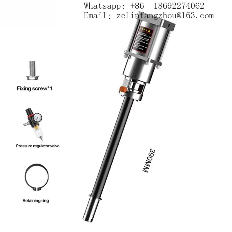 CAVITT Industrial Pneumatic Grease Pump Kit High Pressure Air Operated Heavy Equipment Lubrication System Heavy Duty