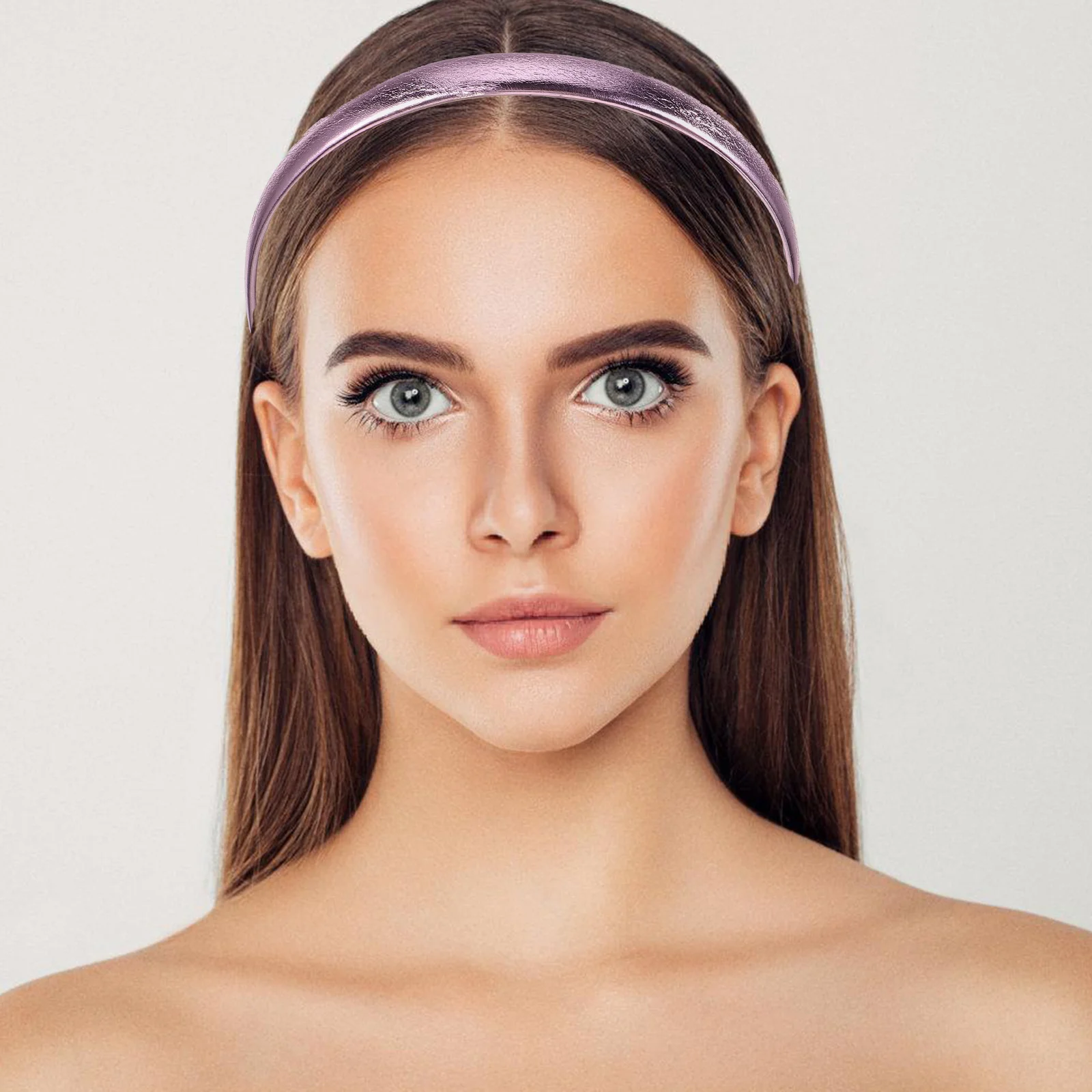 

4pcs Women Headbands Faux Padded Thin Retro Fashion Hair Accessories Decorative Headband For Teens Adults Statement