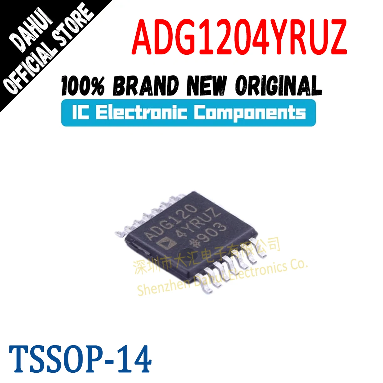 

ADG1204YRUZ TSSOP-14 Multiplex Switch Analog Chip New Original