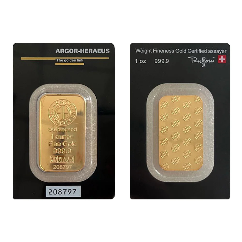 حار جودة عالية السويسري الذهب والفضة مطلي غير المغناطيسي النحاس بار الحرف المعدنية الكلاسيكية لديكور المنزل وجمع الهدايا #2