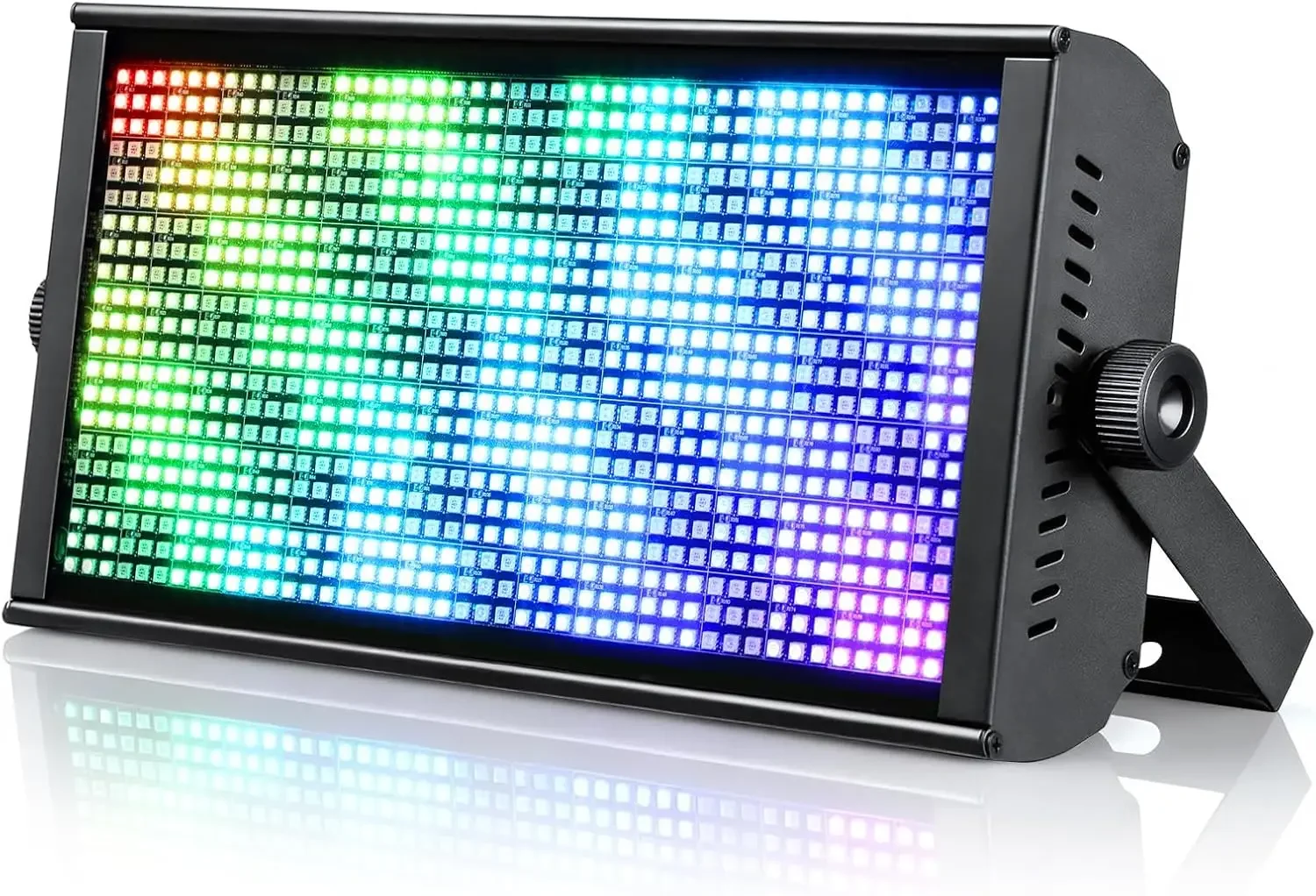 

BETOPPER LF105 LED Stage Strobe Light,200W Matrix RGB DJ Strobe Light Bar with DMX512, 8/9/15CH, Sound Activated, Wash Uplight D