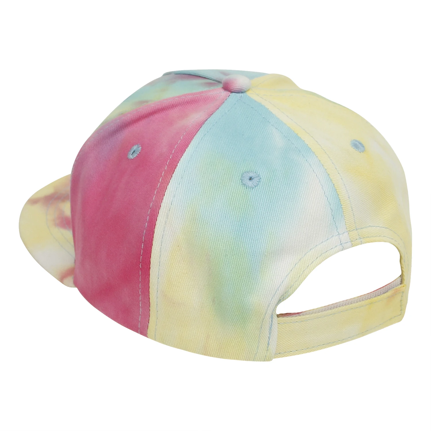 Children Hip-Hop Hats Kids Boys Girls Solid Color/Tie-Dye Baseball Caps Toddler Outdoor Casual Hats for 1-5Years Old 9 Colors