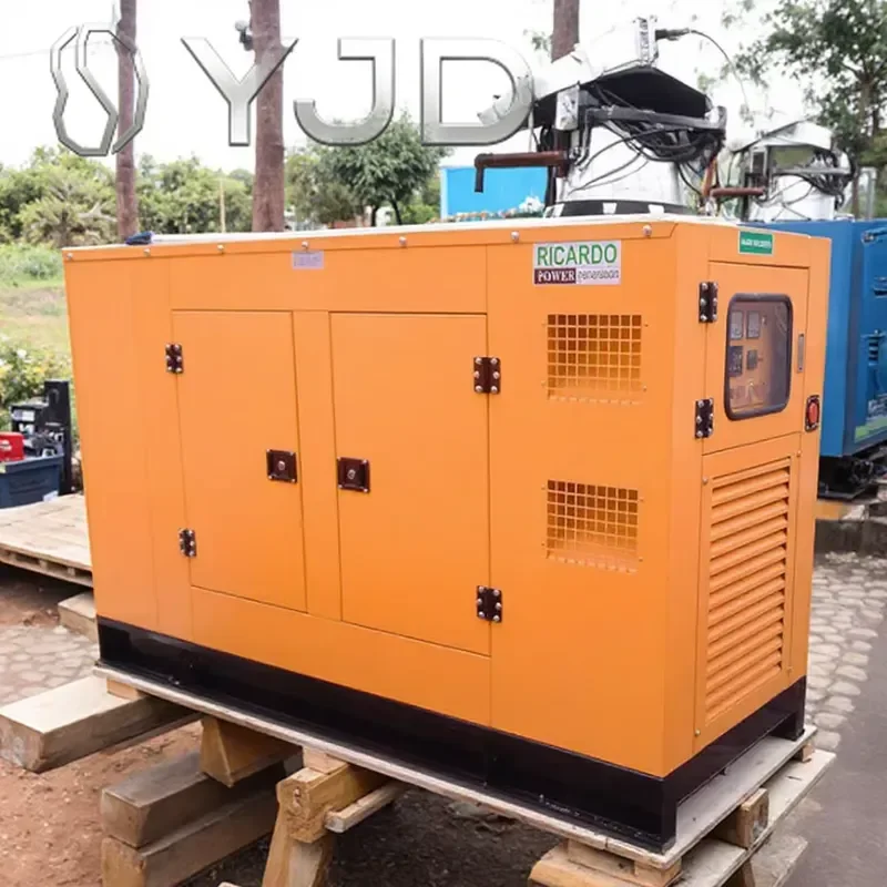 YJD High Quality 50kVA Portable Diesel Generator with 40KW Rated Power Silent Alternative Free Energy Source ATS Option for Iraq