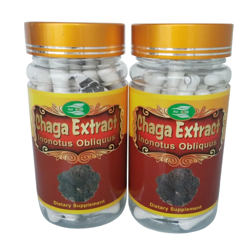 1Pack Chaga Mushroom Extract Powder &Capsules