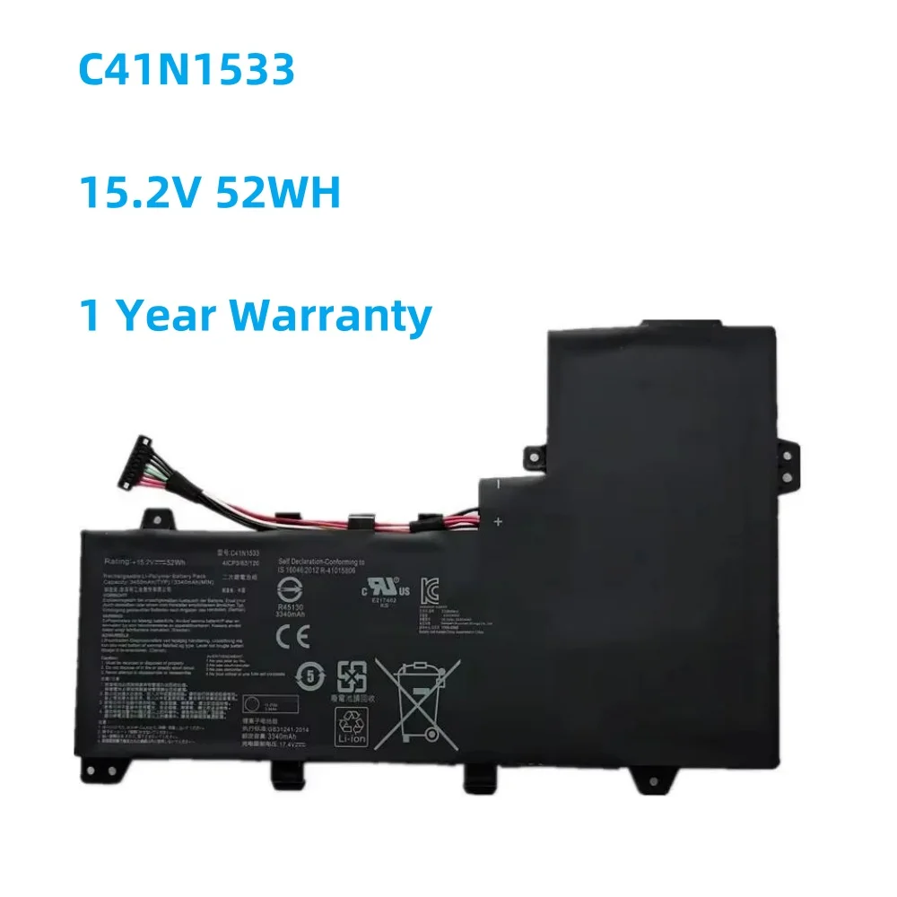 

C41N1533 Laptop Battery For ASUS Zenbook Flip Q524U Q534U Q534UX UX560UQ UX560UX Series 0B200-02010300 15.2V 52WH