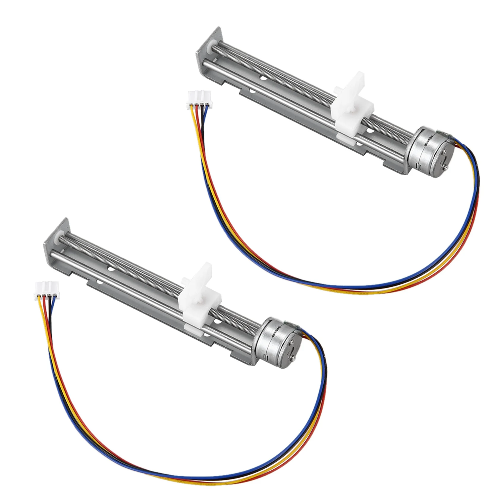 

ABWP-2X 12V Stepper Motor Stroke 80Mm With Slider Motor For DIY Small Engraving Machine