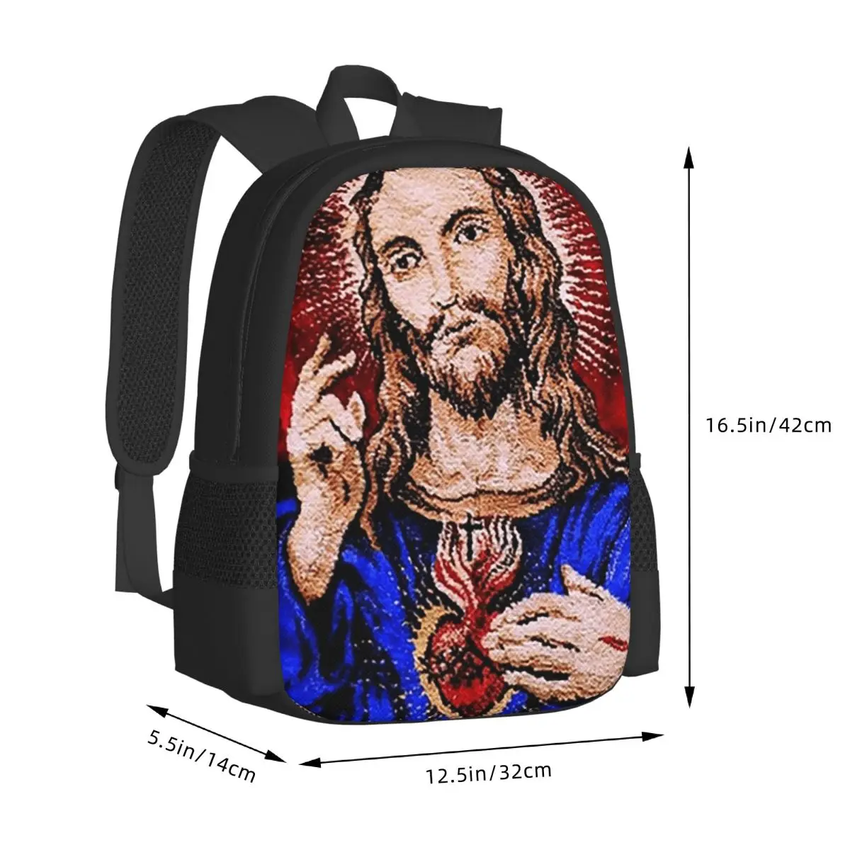 Father Ted Scared Sofa Student Backpack School Bag Hiking Travel Daypack for Men Women Fashion Bookbag Shoulder Bags
