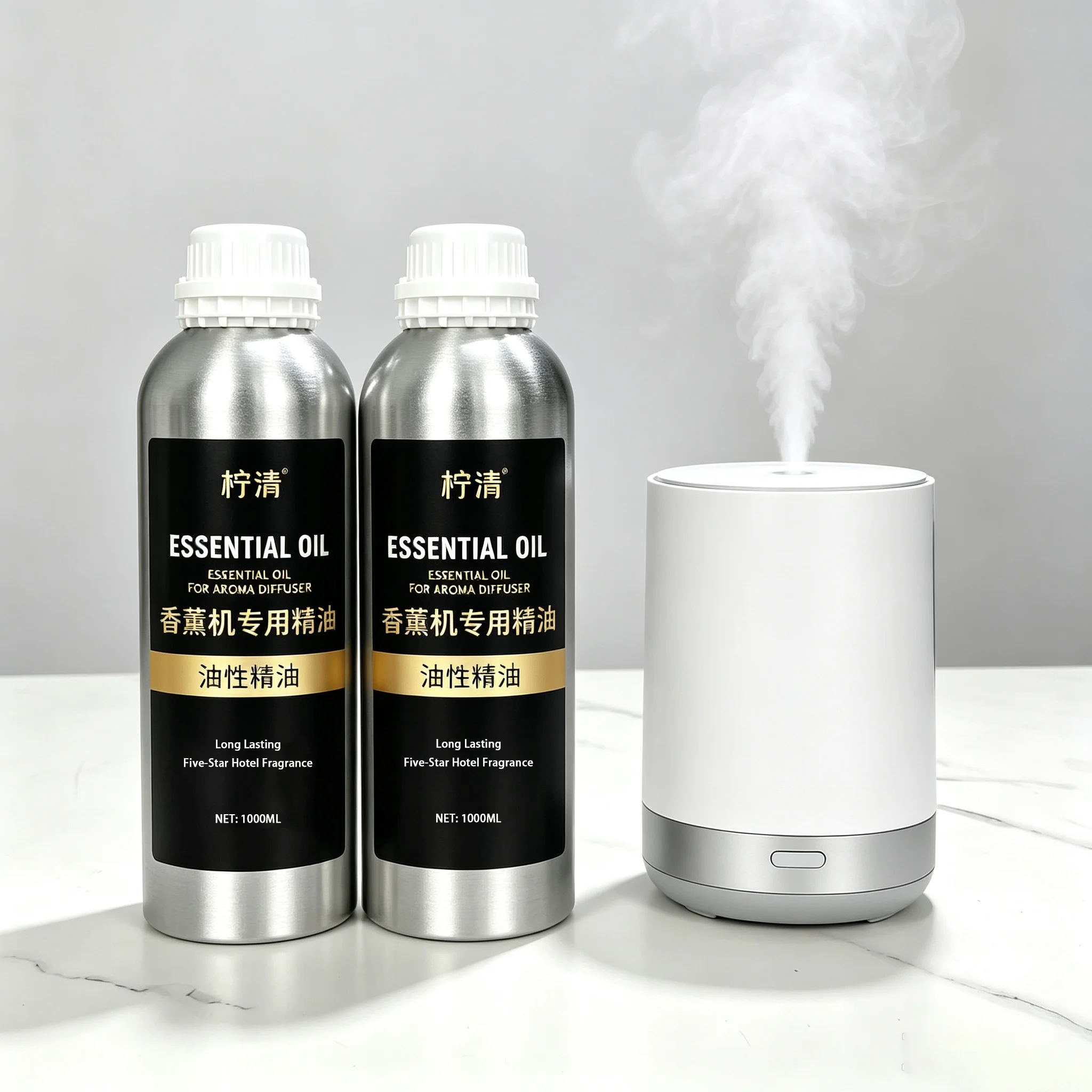 1000ML Aroma Diffuser Oil Refill, Five-Star Hotel Fragrance Oil, Long Lasting Essential Oil for Home, SPA, KTV