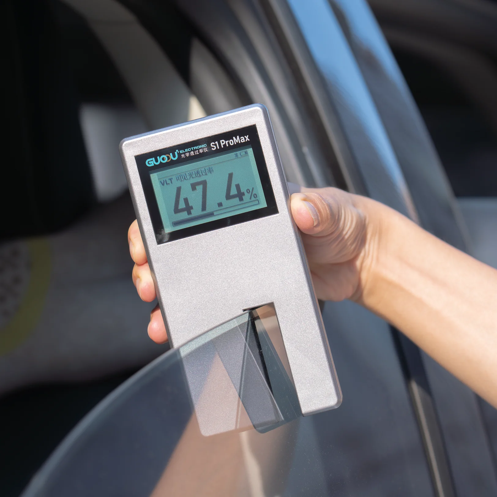 

Car Window Film Transmittance Meter Solar Film Transmission Meter Light Window Tinting Tester