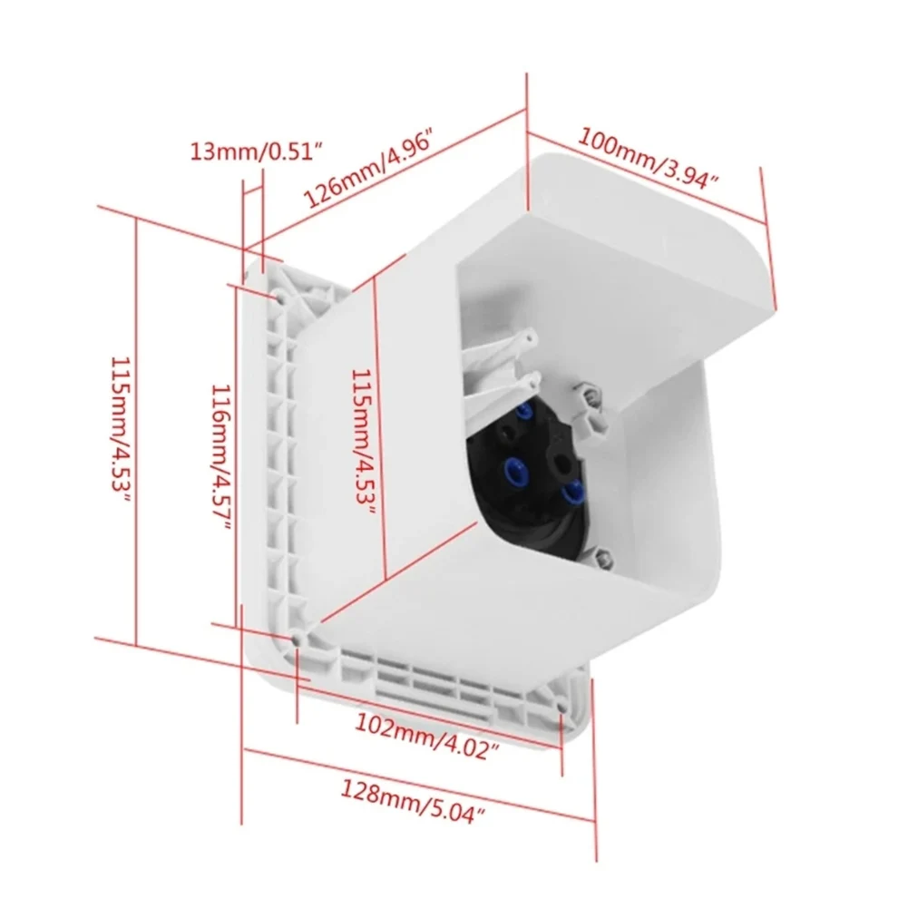 لمتنقل مقطورة RV مقبس مداخل الطاقة الخارجي 32A فلوش ربط مخرج طاقة مع مادة مقاومة للشمس