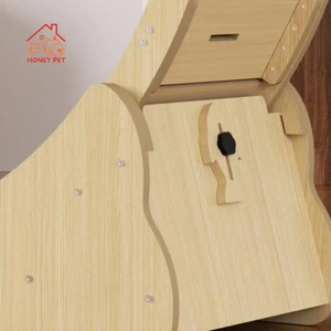 Katzen -Laufband für Haushaltsübungen, Laufrad, Haustier -Fitnesszubehör, Läuferholzspielzeug, Katzenbaumzubehör Hauptverkaufsrad zum Laufen - №9