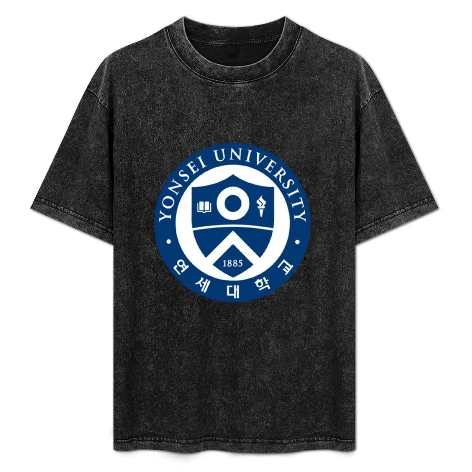

Yonsei University Seoul Korea T-Shirt Aesthetic clothing oversize t-shirts man street wear workout shirts for men