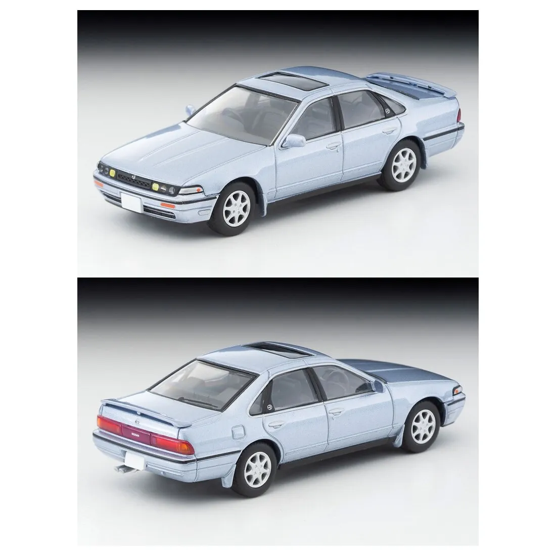 2410 TOMYTEC 1/64 TLV LV-N319a nissan Cefiro sliver alloy trolley model collection decoration